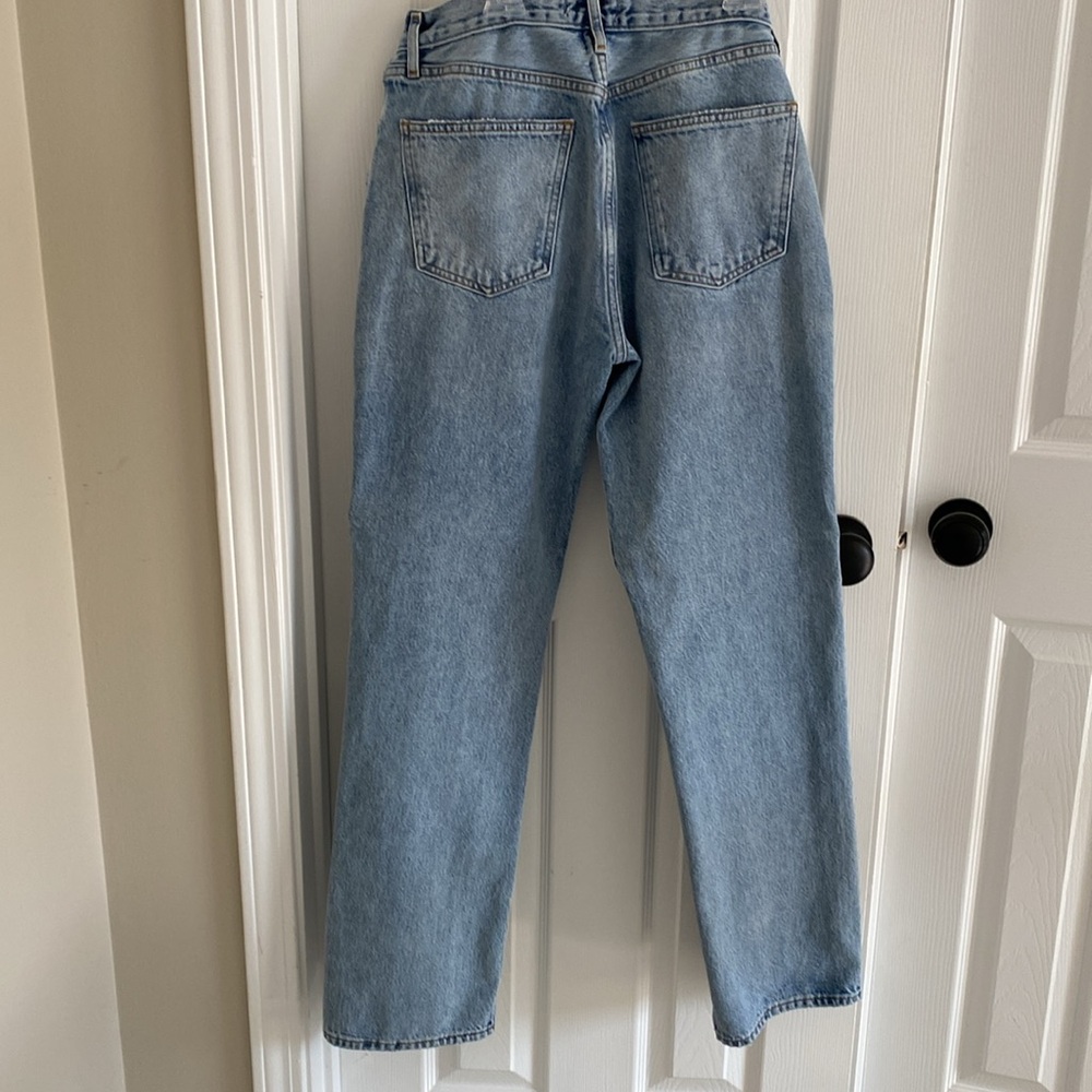 Agolde size 28 buttonfly jeans